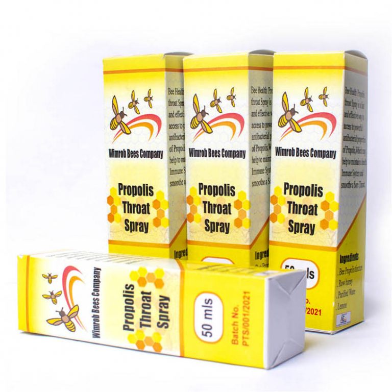 Propolis throat